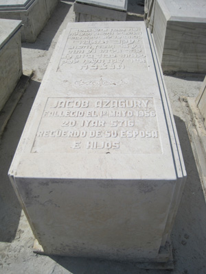 Stèle de azagury jacob