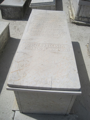 מַצֵּבה פון abecassis joseph