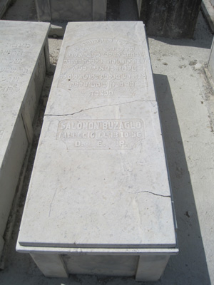 Stèle de buzaglo salomon