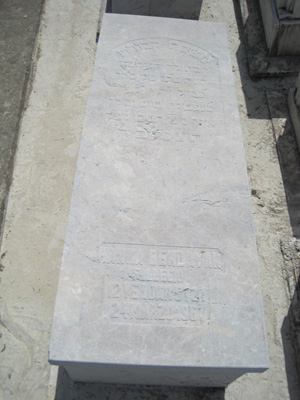 Stèle de bendayan hannah