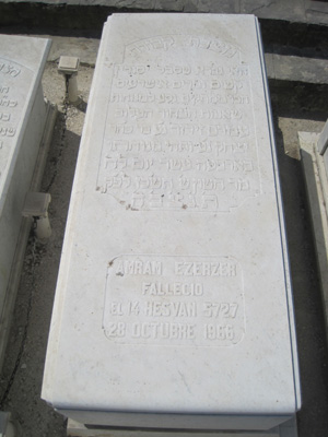 Stèle de ezerzer amram
