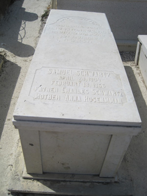 Stèle de schwartz samuel