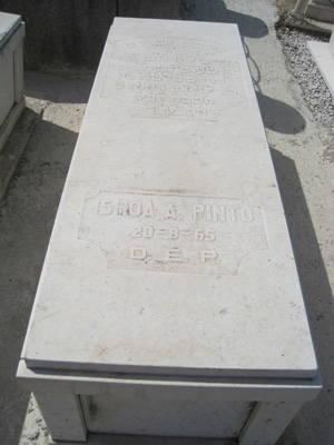 Grabstein von pinto ichoua