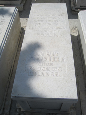 شاهدة قبر gabay joja