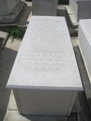 Lápide de benlezra judah