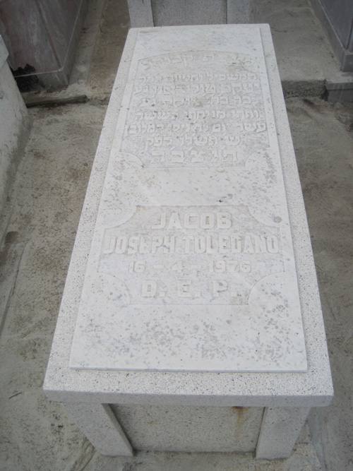 Stèle de toledano jacob