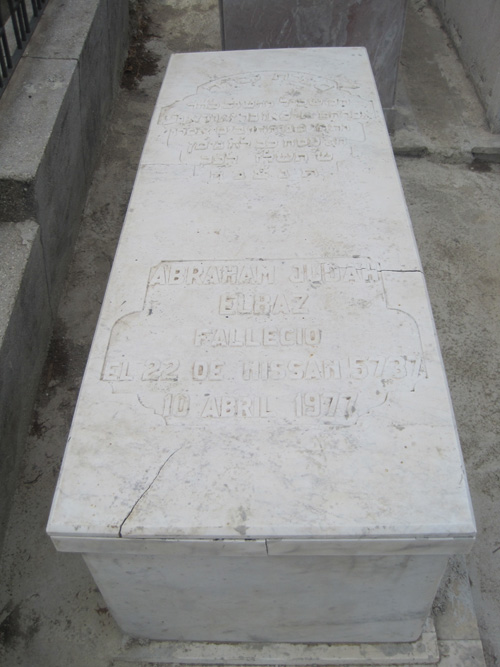 Stèle de elbaz abraham