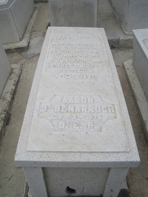 Stèle de benarroch aaron