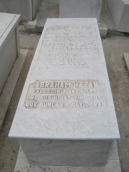 Stèle de nahon abraham