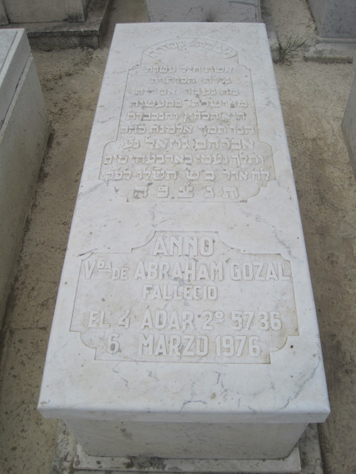 Stèle de gozal anno