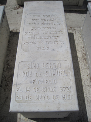Stèle de bengio simy