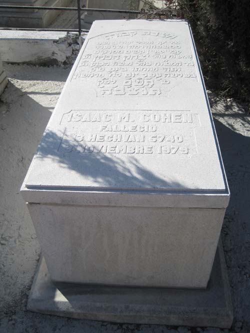 Stèle de cohen isaac