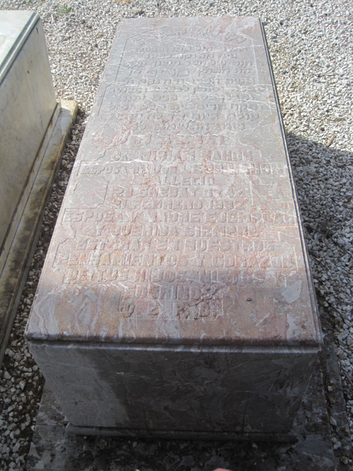 Grabstein von nahon miriam