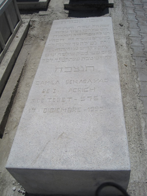 Stèle de benasayag camila