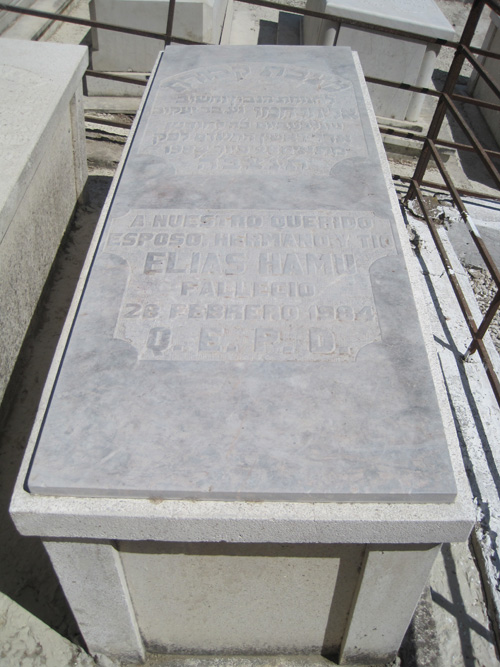 Grabstein von hamou elias