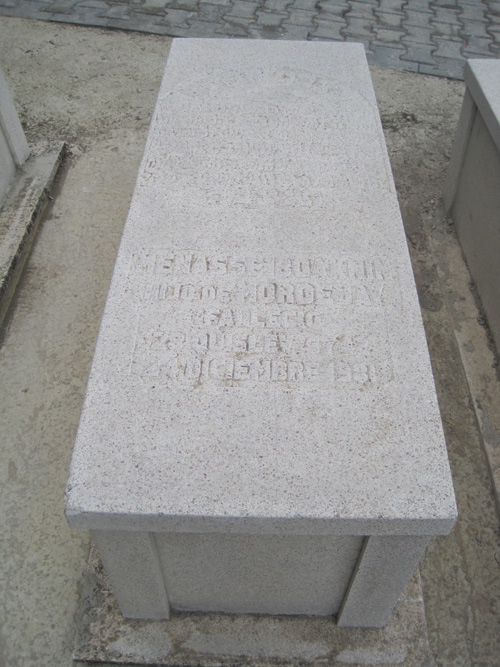 Grabstein von boaknin menasse