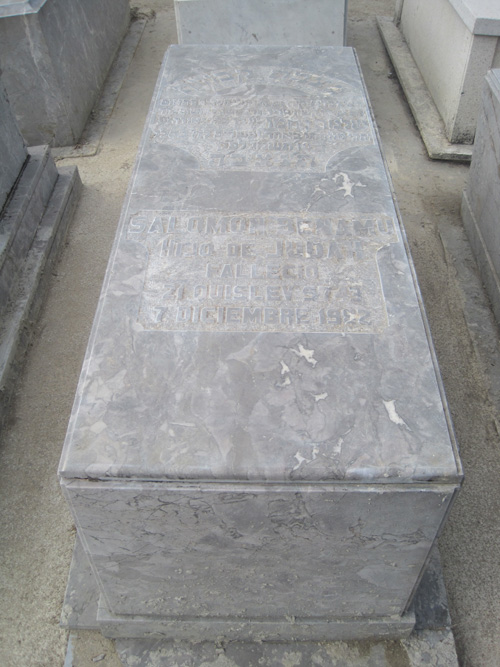 Stèle de benamu salomon
