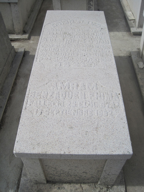 Stèle de benzaquen amram