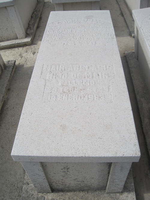 Stèle de abecassis mair