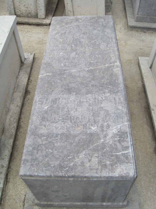 Stèle de pimienta samuel