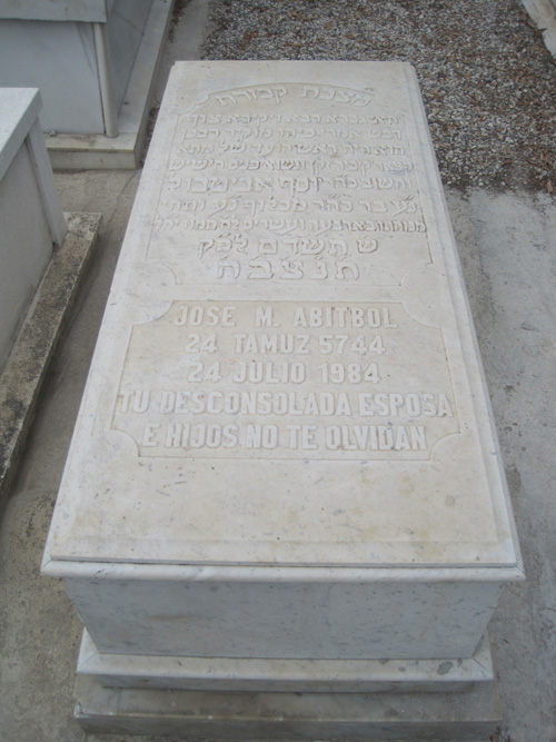 Stèle de abitbol jose