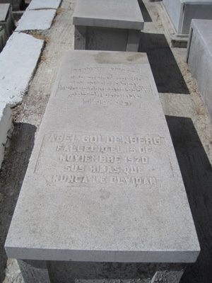 Stèle de goldenberg abel