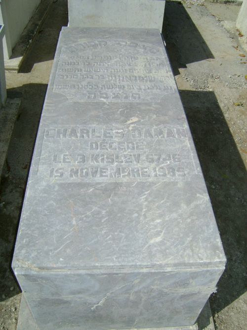 מצבת danan charles