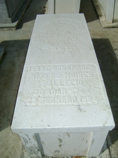 Stèle de benarroch isaac