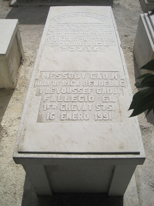 Grabstein von cadji messody