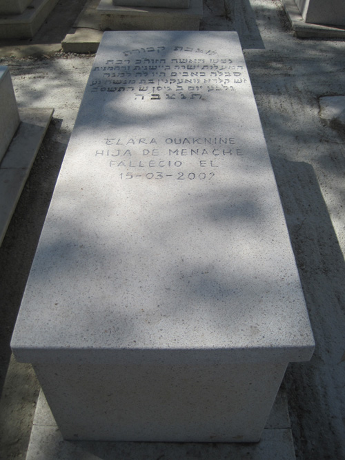 Stèle de ouaknin clara