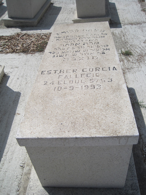Stèle de corcia esther