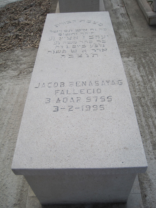 Stèle de benassayag jacob