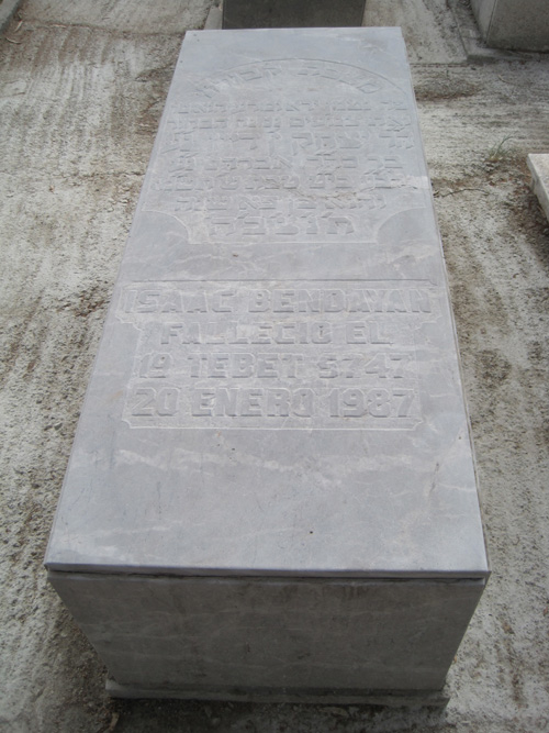 Stèle de bendayan isaac