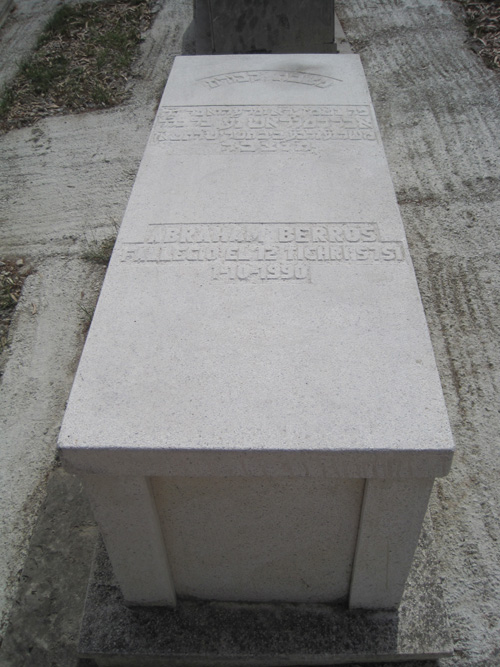 Stèle de berros abraham