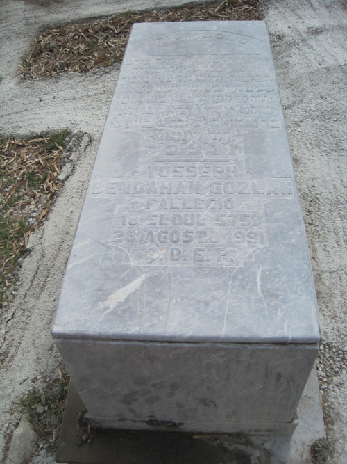 Stèle de bendahan yussef