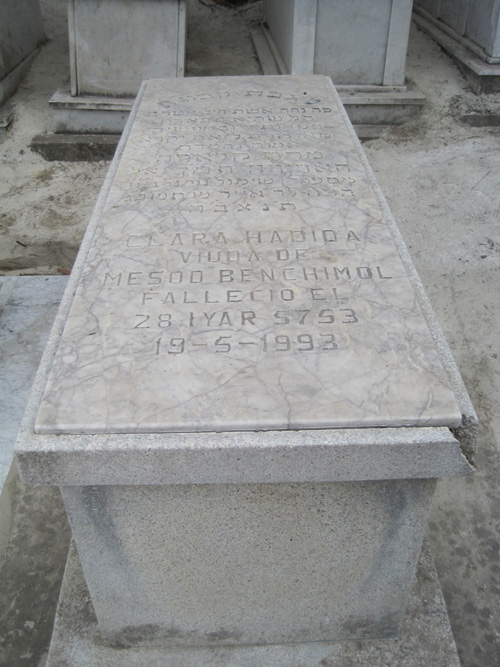 شاهدة قبر hadida clara