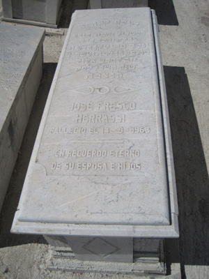 Stèle de fresco joseph