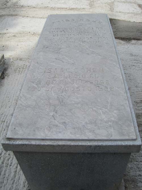 Stèle de cohen isaac