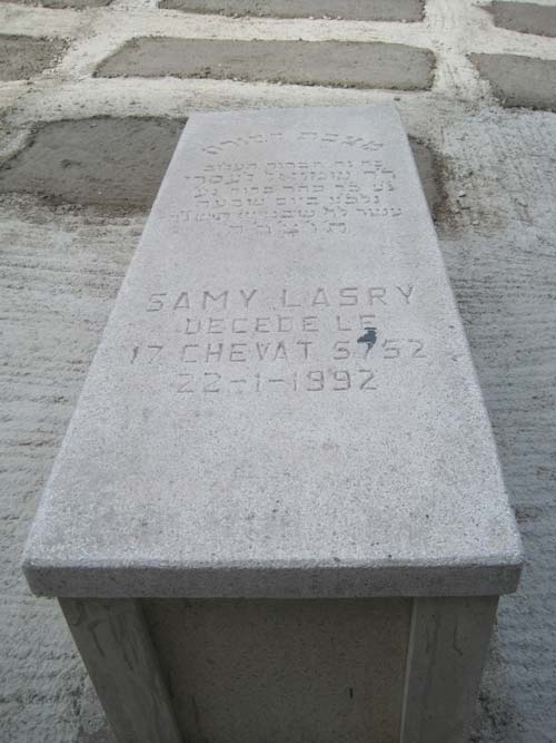 Lápide de lasry samuel