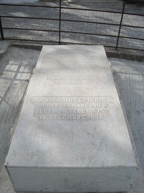 Lápide de hirt joseph