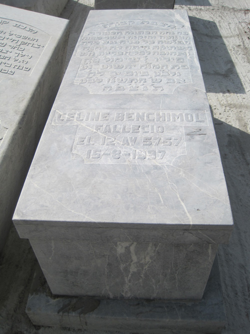 Stèle de benchimol celine