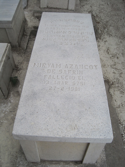 Stèle de azancot miriam