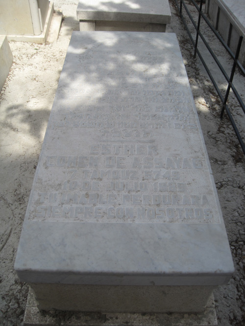 Stèle de cohen esther