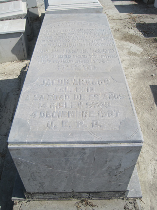 Stèle de aragon jacob