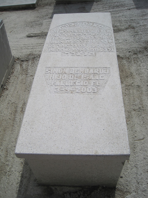 Grabstein von benbaruj simon