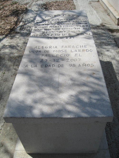 Stèle de farrache alegria