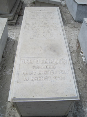 Stèle de benzaquen jose