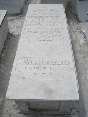 מַצֵּבה פון toledano abraham