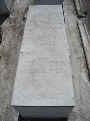 מַצֵּבה פון abergel david