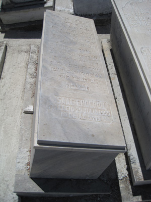 Stèle de chocron isaac